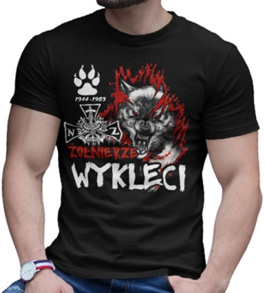 KOSZULKA ŻOŁNIERZE WYKLĘCI 44-63