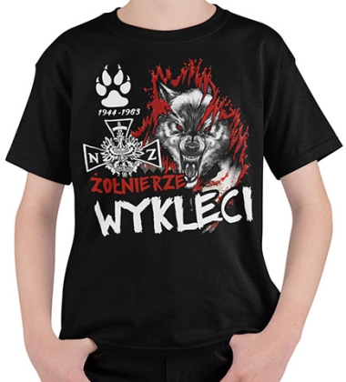 KOSZULKA DZIECIĘCA ŻOŁNIERZE WYKLĘCI 44-63
