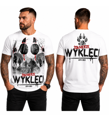 koszulka- ŻOŁNIERZE WYKLĘCI BIAŁA