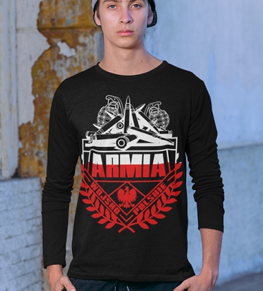 Bluzka- ARMIA (BIAŁO-CZERWONY)