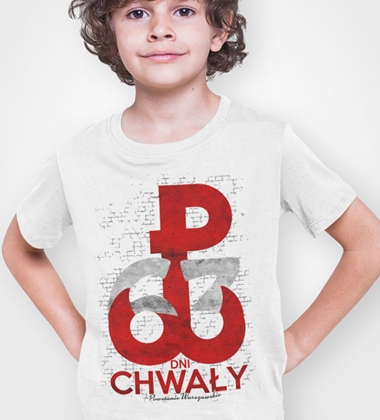 Koszulka dziecięca 63 DNI CHWAŁY