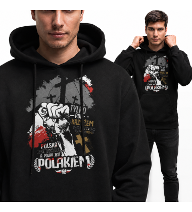 Bluza z kapturem TYLKO POD KRZYŻEM