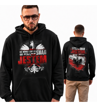 Bluza z kapturem  NIE MÓWIE SZEPTEM