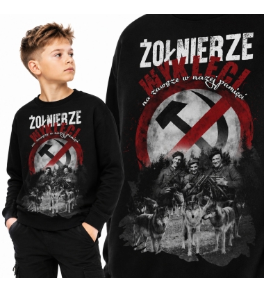 BLUZA DZIECIĘCA PATRIOTYCZNA ŻOŁNIERZE WYKLĘCI 2