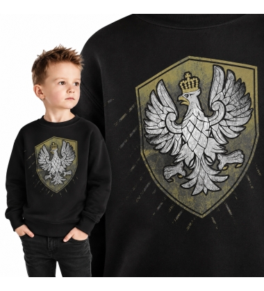 Bluza dziecięca Patriotyczna DEUS HONOR PARTIE