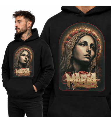 Bluza Chrześcijańska z kapturem Maria