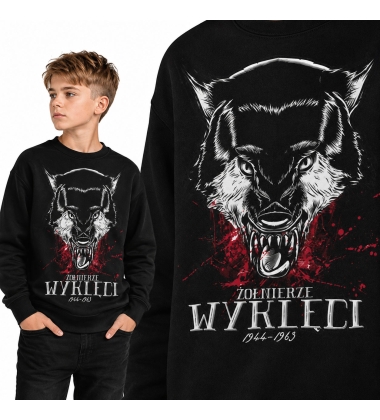 BLUZA DZIECIĘCA PATRIOTYCZNA ŻOŁNIERZE WYKLĘCI PW