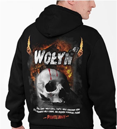 Bluza z kapturem WOŁYŃ