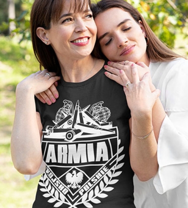 Koszulka damska- ARMIA (BIAŁY)