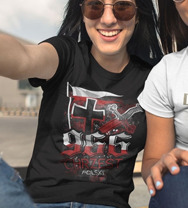 Koszulka damska CHRZEST POLSKI