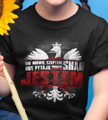 koszulka dziecięca  NIE MÓWIE