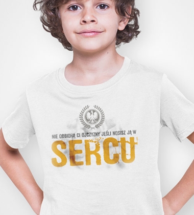 koszulka dziecięca NIE ODBIORĄ CI OJCZYZNY 2