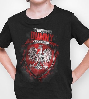 koszulka dziecięca OD URODZENIA DUMNY