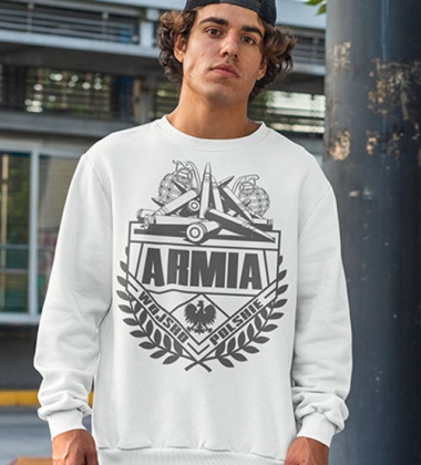 Bluza- ARMIA (SZARY)
