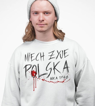 Bluza NIECH ŻYJE POLSKA