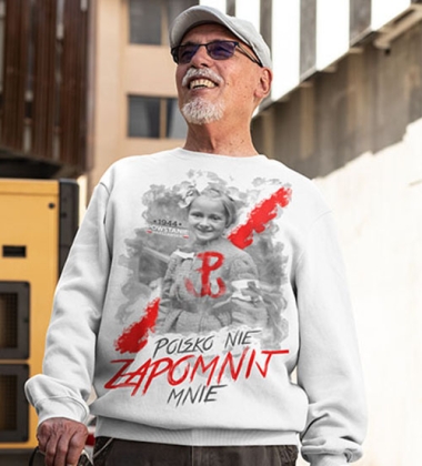 Bluza POLSKO NIE ZAPOMNIJ MNIE