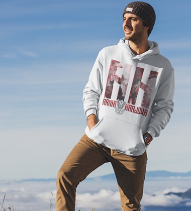 Bluza z kapturem  ARMIA KRAJOWA AK