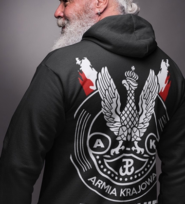 Bluza z kapturem AK PODZIEMIE ZBROJNE