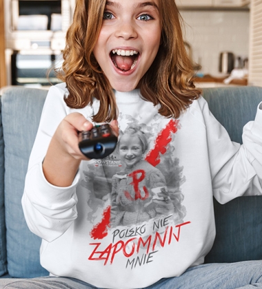 Bluza dziecięca POLSKO NIE ZAPOMNIJ MNIE