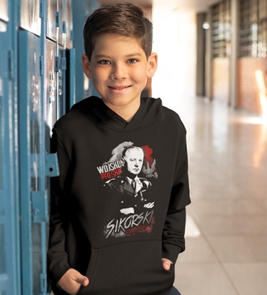 Bluza z kapturem dziecięca WŁADYSŁAW SIKORSKI