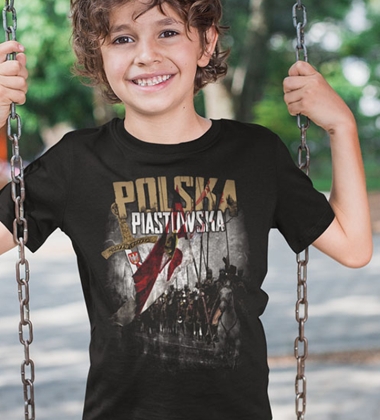koszulka dziecięce POLSKA PIASTOWSKA
