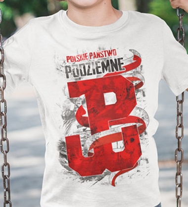 koszulka dziecięca POLSKIE PAŃSTWO PODZIEMNE 2