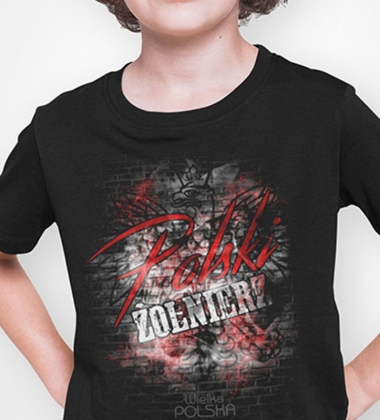 koszulka dziecięca POLSKI ŻOŁNIERZ