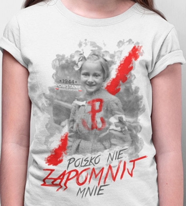 koszulka dziecięca POLSKO NIE ZAPOMNIJ MNIE