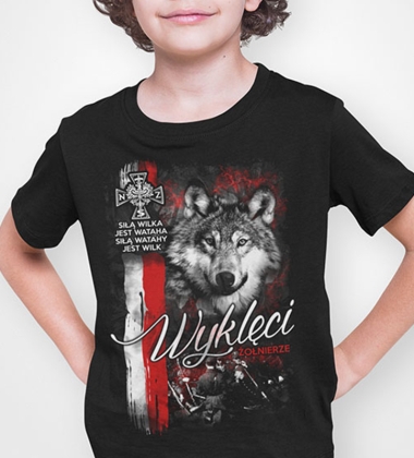 koszulka dziecięca SIŁĄ WILKA