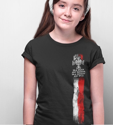 koszulka dziecięca SIŁĄ WILKA 2