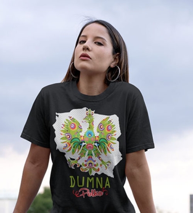 Koszulka damska DUMNA POLKA