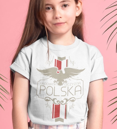 koszulka dziecięca  UKOCHANA OJCZYZNA