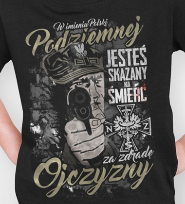 koszulka dziecięca W IMIENIU POLSKI