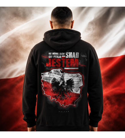 Bluza z kapturem  NIE MÓWIE SZEPTEM