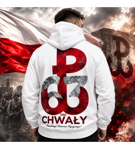 Bluza z kapturem  63 DNI CHWAŁY 2