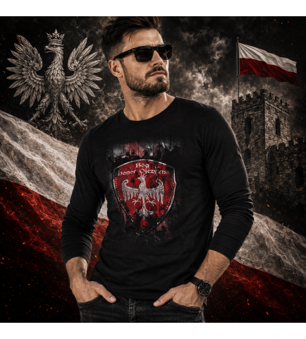 LONGSLEEVE PATRIOTYCZNY BÓG HONOR OJCZYZNA