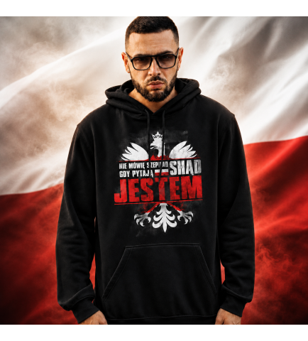 Bluza z kapturem  NIE MÓWIE SZEPTEM
