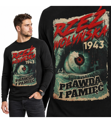 LONGSLEEVE PATRIOTYCZNY  WOŁYŃ PRAWDA I PAMIĘĆ