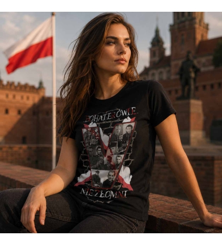 Koszulka damska BOHATEROWIE NIEZŁOMNI