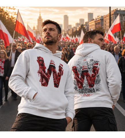 Bluza z kapturem  GODZINA W