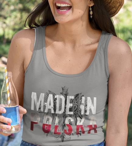 TANK TOP DAMSKI MADE IN POLSKA