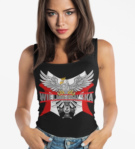 TANK TOP DAMSKI WIELKA POLSKA VTMT