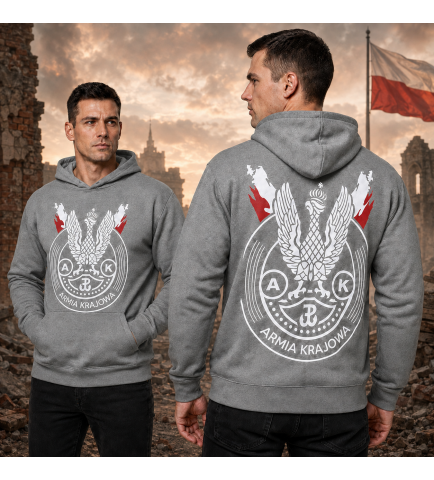 Bluza z kapturem AK PODZIEMIE ZBROJNE