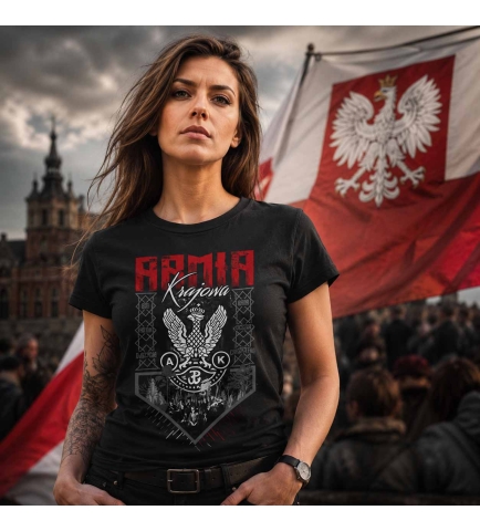Koszulka damska ARMIA KRAJOWA
