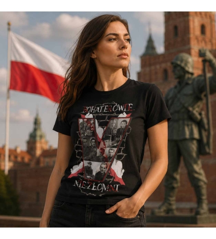 Koszulka damska BOHATEROWIE NIEZŁOMNI