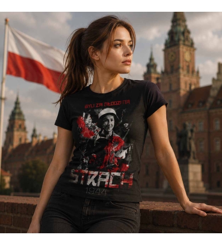 Koszulka damska BYLI ZA MŁODZI NA STRACH
