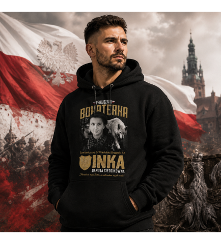 Bluza z kapturem  INKA