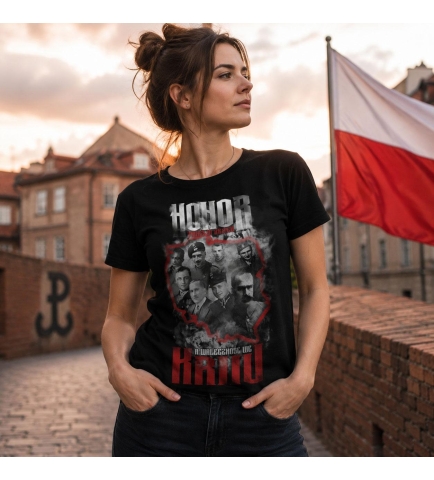Koszulka damska HONOR WE KRWI
