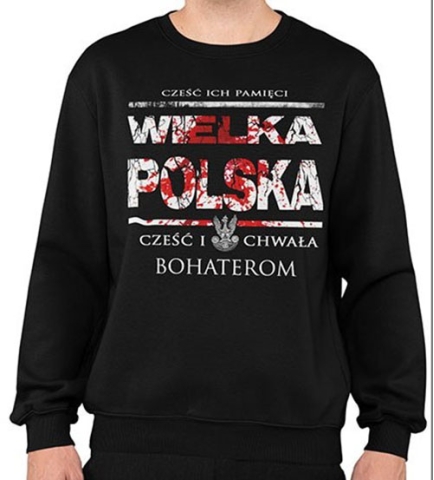 BLUZA WIELKA POLSKA CZEŚĆ I CHWAŁA