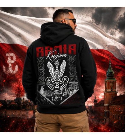 Bluza z kapturem  ARMIA KRAJOWA